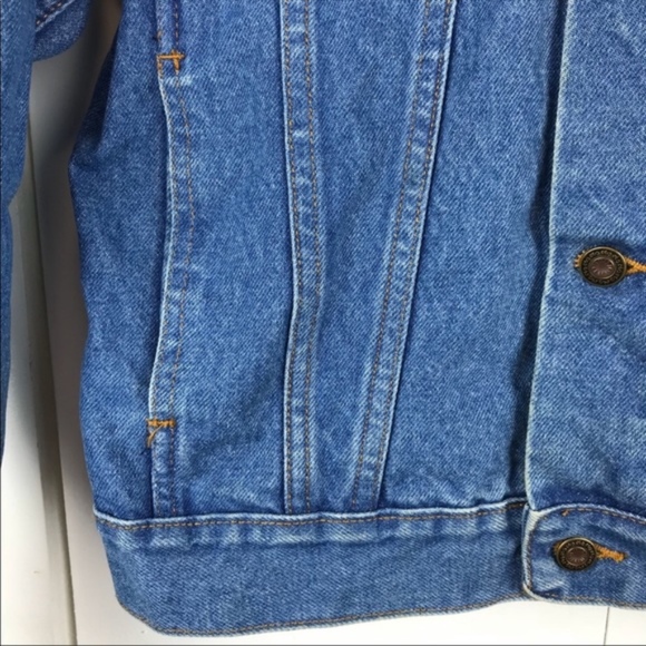 Jake Stuart Vintage Floral Embroidered Jean Jacket - Picture 7 of 8